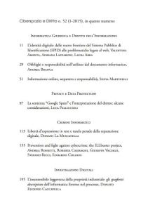 cyberspazio e diritto